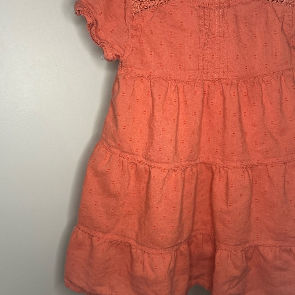 Old Navy Coral Kids Dress - Picture 6 of 9